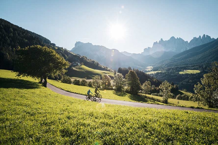 Radfahren Natz Biken Südtirol Hotel Plose Brixen